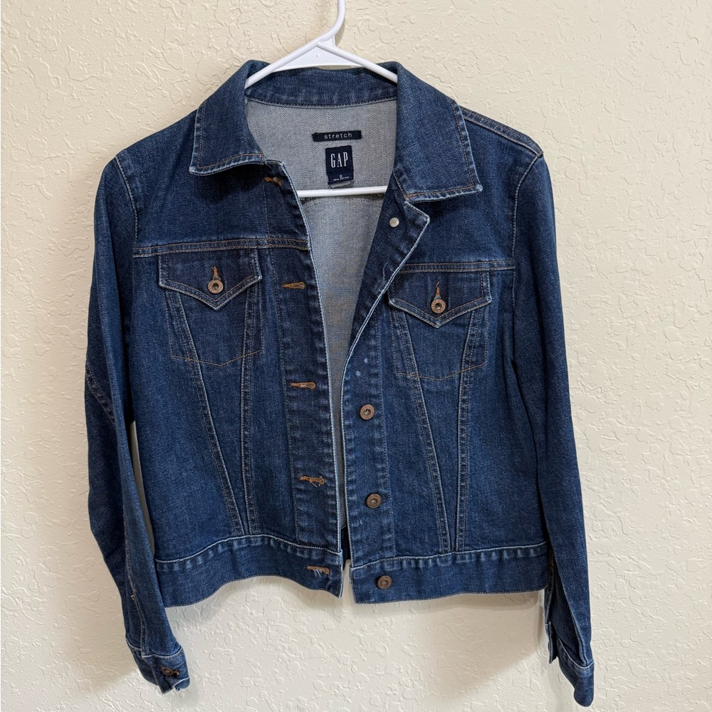 GAP Women's Classic Indigo Jean Jacket